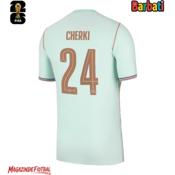Franța Rayan Cherki #24 Tricou Fotbal Replică Mondial 2026 Barbati Deplasare